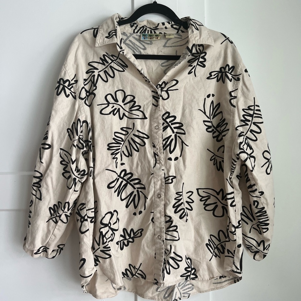 PALM GROVE BUTTON UP